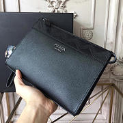 PRADA Leather Clutch Bag 4291 - 2