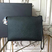 PRADA Leather Clutch Bag 4291 - 3