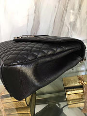 YSL Envelope Large Bag Black 4812 - 4