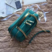 Chanel Bowling Bag Jersey & Gold-Tone Metal A69924 Green - 2