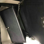 CHANEL Medium Chevron Lambskin Quilted Boy Bag Black A13043 VS03203 - 2