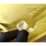 Chanel Multicolor Chevron Quilted Medium Boy Bag Yellow A67086 VS05805 - 3
