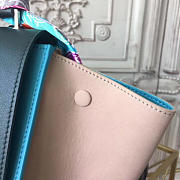 Celine trapeze leather handbag z1224 - 6