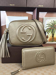 GUCCI Soho Disco Leather Bag Z2361 - 4