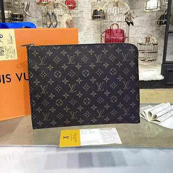  louis vuitton leather CohotBag  clutch bag 