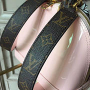 LV alma bb pink patent leather m51925 - 2