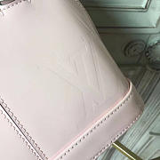LV alma bb pink patent leather m51925 - 4