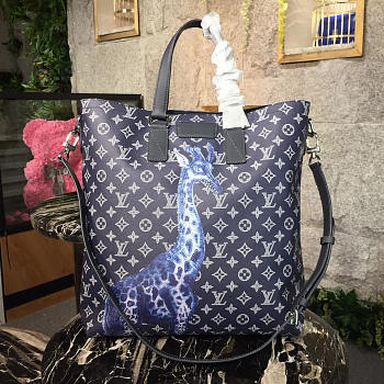 CohotBag louis vuitton atlas tote giraffe black 3762