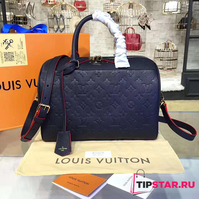 louis vuitton speedy 30 marine rouge 3815 - 1