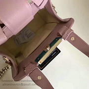 CHANEL Small Label Click Leather Shopping Bag (Pink) A93731 VS09584 - 5