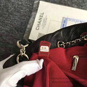 Chanel Calfskin Bucket Bag Balck A93597 VS09161 - 3