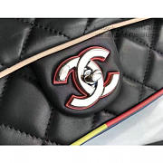 Chanel Black Multicolor Small Flap Bag A150301 VS02961 - 5
