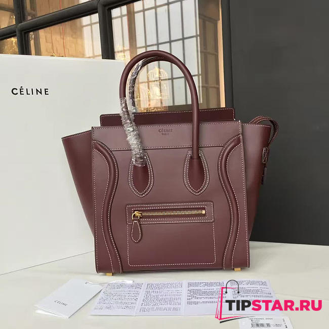 CohotBag celine leather micro luggage z1070 - 1