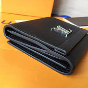 LV Lockme II Compact Wallet Black 3170 - 2