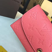 LV emilie wallet monogram empreinte leather 3408 - 4