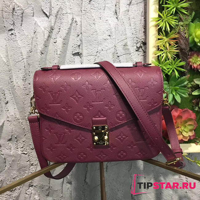 LV pochette metis monogram empreinte leather 3757 - 1