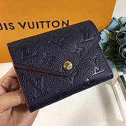 LV victorine wallet marine rouge 3779 - 1
