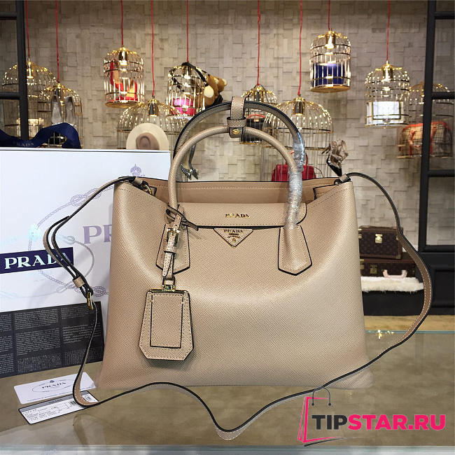 Prada Cortex Double Medium Bag z4044 - 1