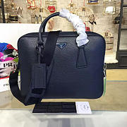 Prada leather briefcase 4200 - 1