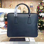 Prada leather briefcase 4213 - 4