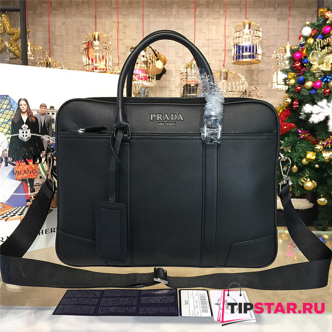 Prada Leather Briefcase 4216 - 1