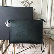 PRADA Leather Clutch Bag 4284 - 3