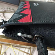 PRADA Leather Clutch Bag 4284 - 6