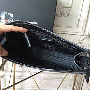 PRADA Leather Clutch Bag 4312 - 5