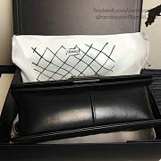 Chanel Quilted Calfskin Large Boy Bag Black A14042 VS02171 - 5