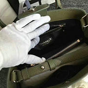 CHANEL Calfskin Large Shopping Bag (Green) A69929 VS01555 - 6