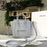 CELINE Leather Nano Luggage Z965 - 1