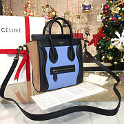 CELINE Leather Nano Luggage Z975 - 5