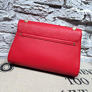 LV germain mm monogram empreinte leather red 3115  - 3