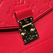 LV germain mm monogram empreinte leather red 3115  - 4