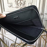 PRADA Leather Clutch Bag 4180 - 4