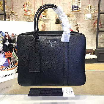 Prada leather briefcase 4197