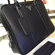 Prada leather briefcase 4197 - 6