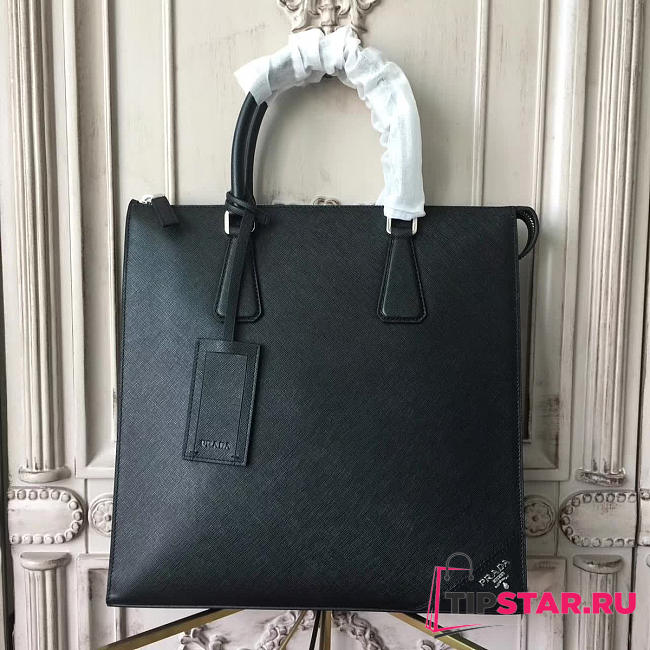  PRADA Leather Briefcase 4330 - 1