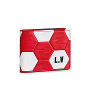 LV slender wallet red m63228 - 1