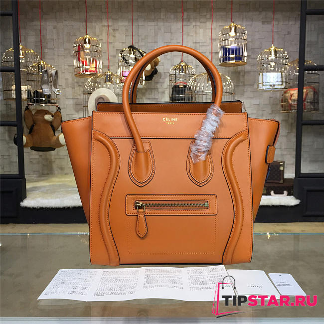 CohotBag celine leather micro luggage z1076 - 1