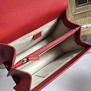 GUCCI Dionysus Medium Top Handbag (Red Leather) - 3