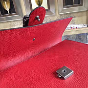 GUCCI Dionysus Medium Top Handbag (Red Leather) - 4
