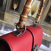 GUCCI Dionysus Medium Top Handbag (Red Leather) - 5