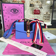 GUCCI Sylvie Leather Bag Z2345 - 1