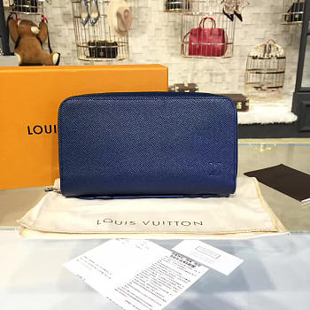 louis vuitton zippy CohotBag blue 3146