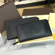 louis vuitton zippy CohotBag  wallet black  3171 - 5