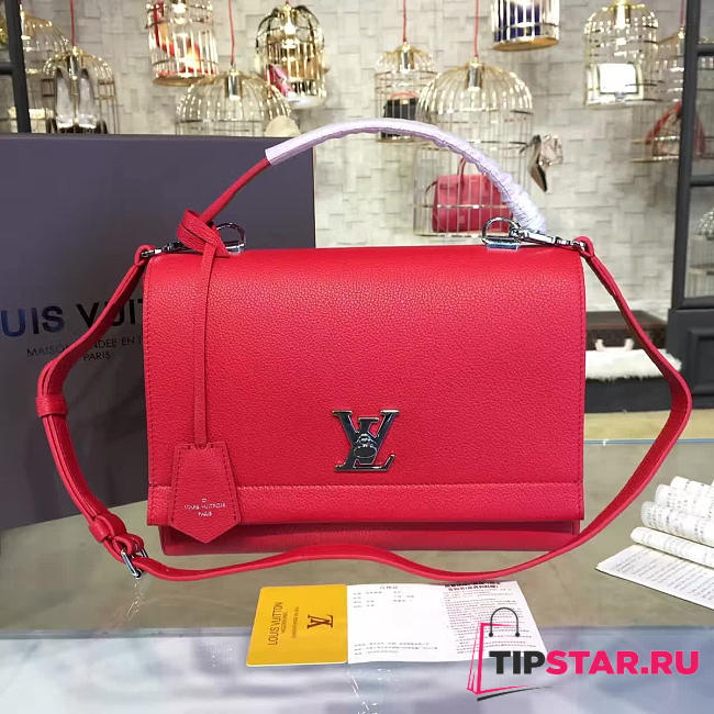 LV Lockme II Handbag Cherry 3357 - 1