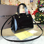 LV brea pm hornskin monogram vernis leather - 3