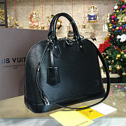 Louis Vuitton M40302 Alma PM Black Size 32 x 25 x 16 cm - 3