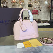 LV alma bb monogram vernis leather m50415 - 2